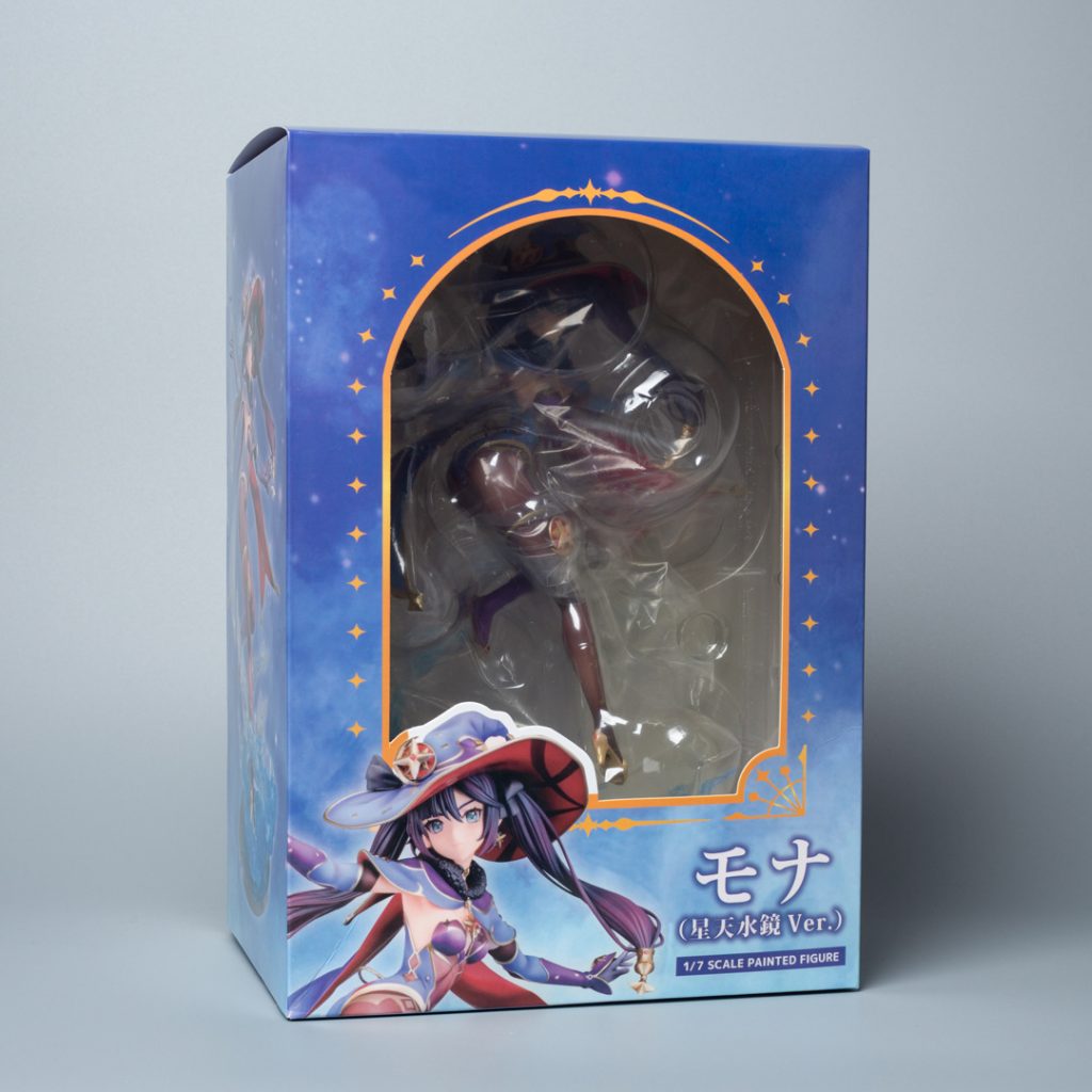 Genshin Impact Mona Action Figure packing box