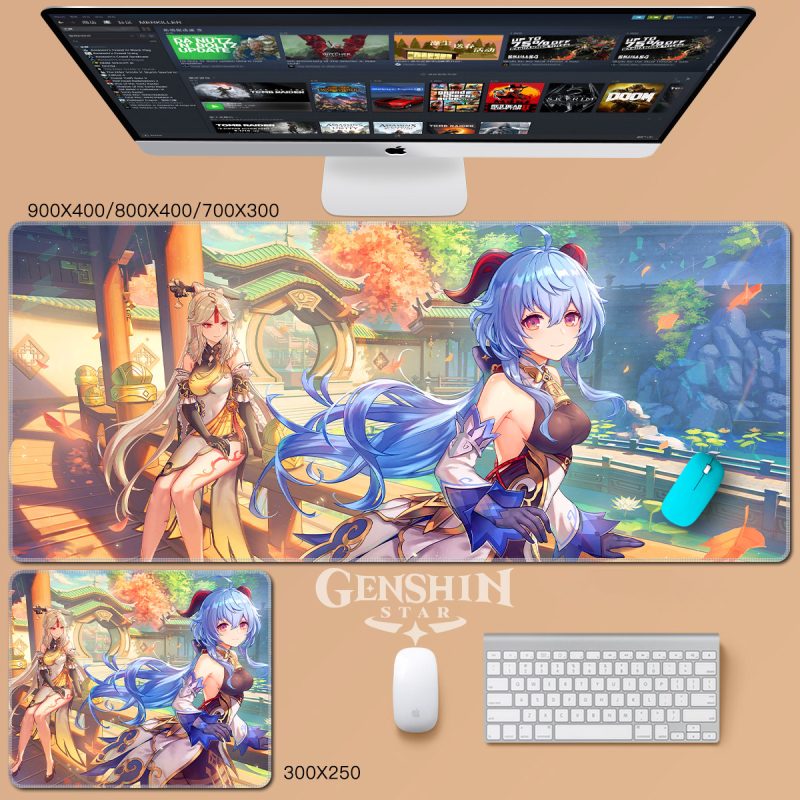Genshin Impact Mouse Pad-Ningguang & Ganyu