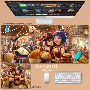 Genshin Impact Mouse Pad-Tavern parties