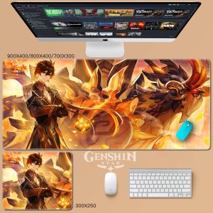 Genshin Impact Mouse Pad-The Geo Lord God
