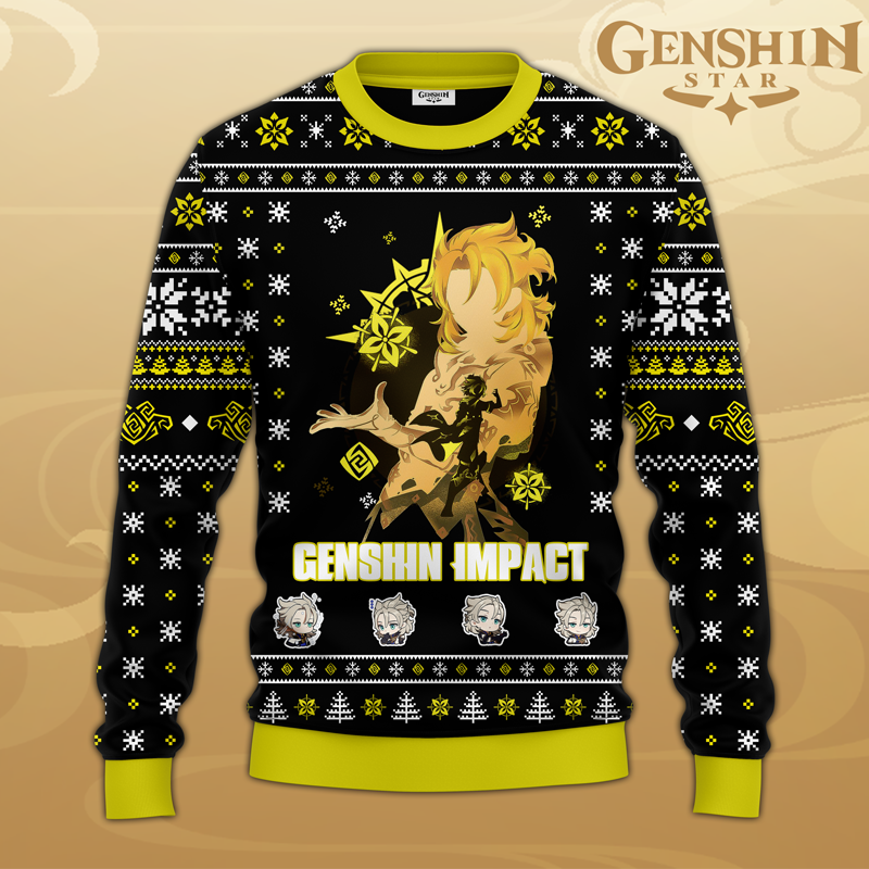 Genshin Impact Sweatshirt - Albedo-1