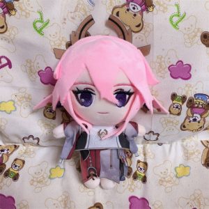 Genshin Plushies – Yae Miko Plush Doll Anime Gift