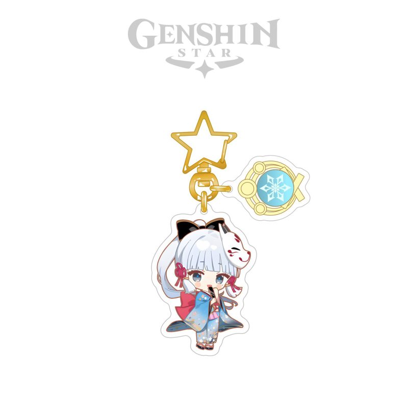 Genshin Impact Inazuma's Character Keychain - Ayaka