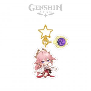Genshin Impact Inazuma's Character Keychain - Yae Miko