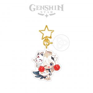 Genshin Impact Inazuma's Character Keychain - paimon