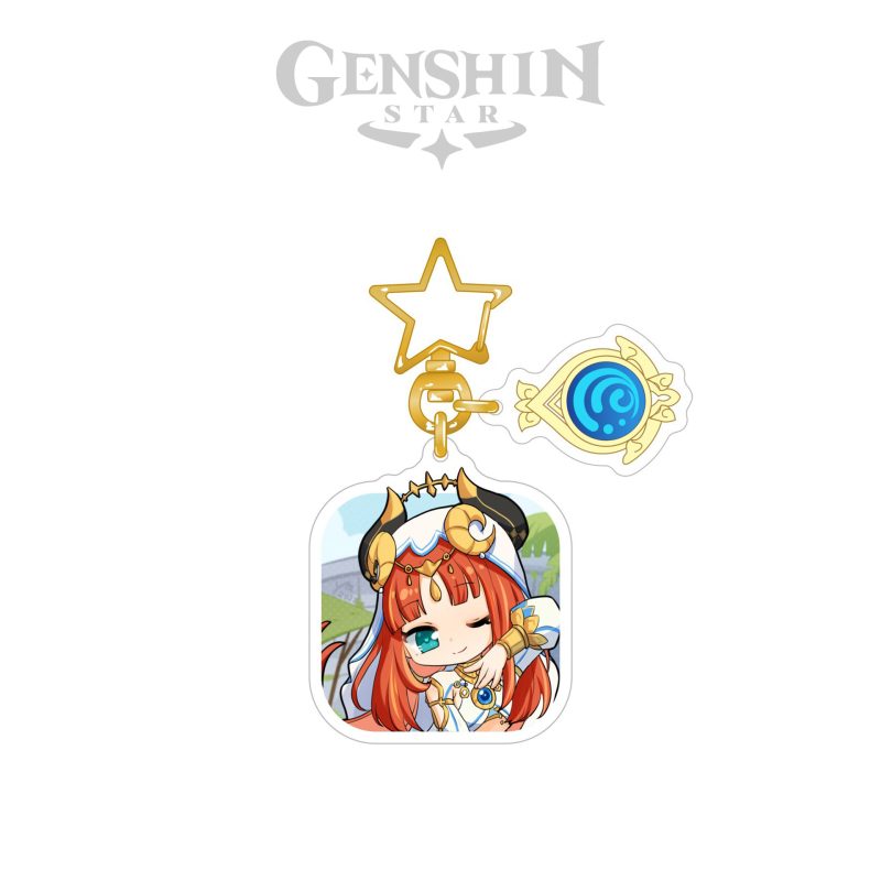 Genshin Impact Sumeru's Character Keychain - Nilou