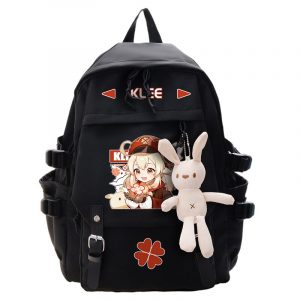 Genshin Impact Backpack Casual Bag black - Klee