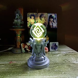 Genshin Impact GEO Elemental Monument LED Lamp