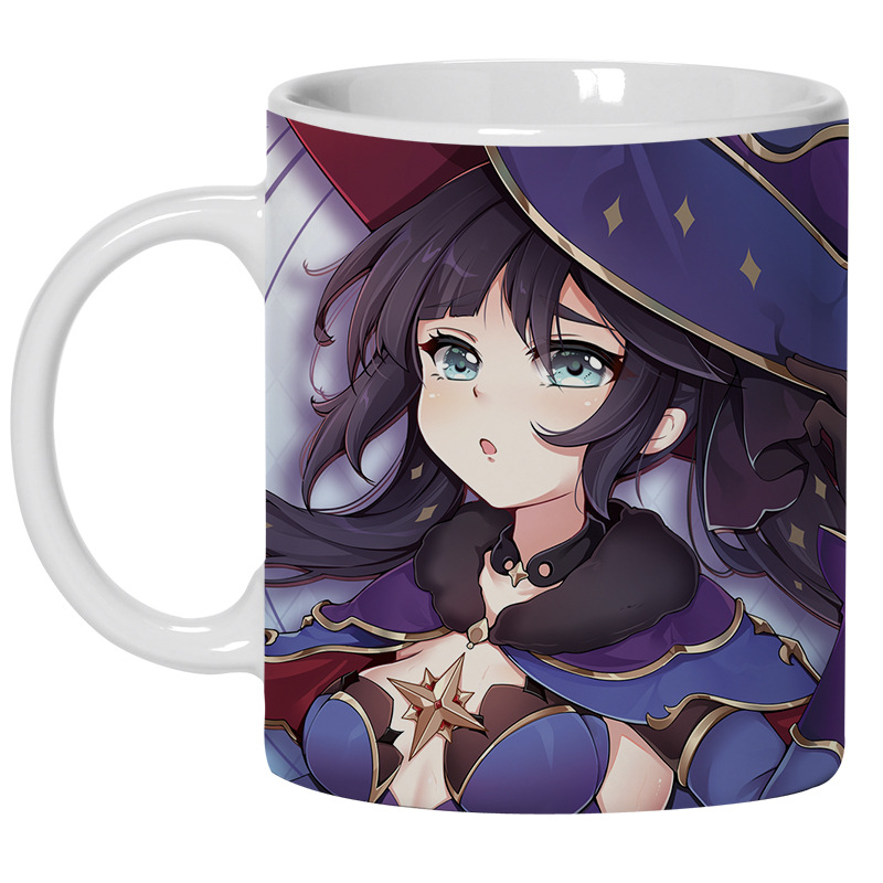 Genshin Impact Mona Mugs Water Cup Coffe Mug