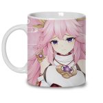 Genshin Impact Mugs Yae Miko Water Cup Coffe Mug