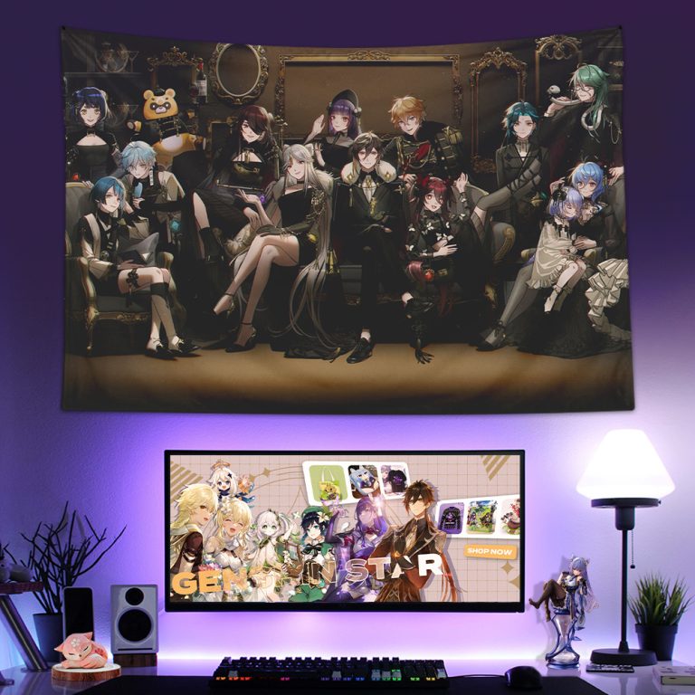 Genshin Impact Tapestry Room Decor - Liyue Fashion | Genshin Star