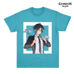 Xiao Genshin Impact Dark Turquoise T-Shirt
