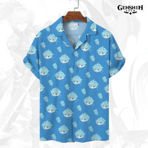 Genshin Impact Button-Up Shirt Chongyun
