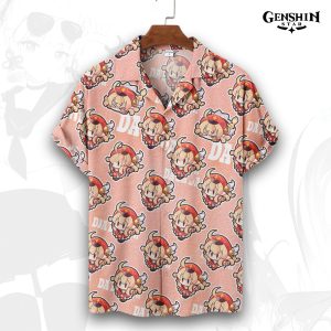 Genshin Impact Button-Up Shirt Klee BAKUDAN