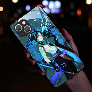Genshin Impact LED Glowing Phone Case – Xiao