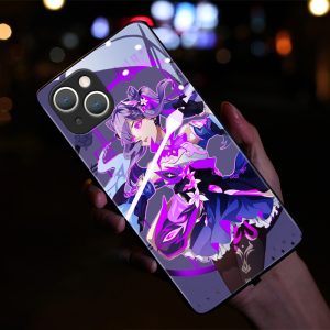 Genshin Impact LED Glowing Phone Case – Keqing