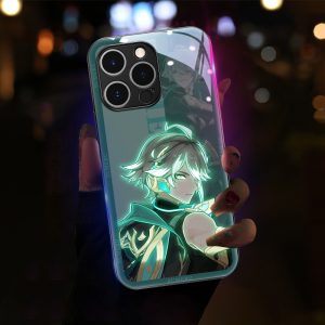 Genshin Impact LED Glowing Phone Case - Alhaitham