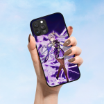 New Genshin Impact Keqing LED Phone Case