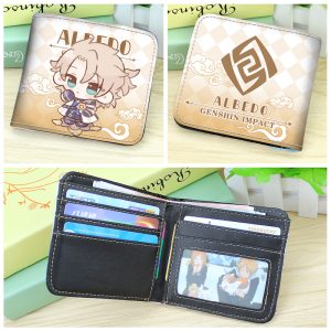 Genshin Impact Lovely Albedo Wallet/Purse/Cardholder