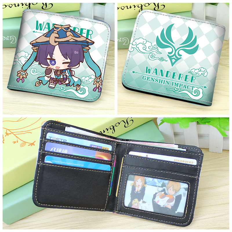 Genshin Impact Lovely Wanderer Wallet/Purse/Cardholder